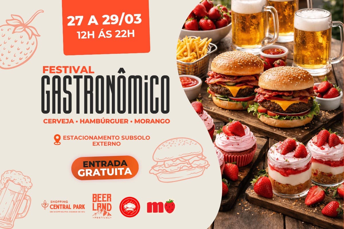 Imagem de divulgação relacionada à notícia: Festival Gastronômico é a atração deste final de semana em Vargem Grande Paulista